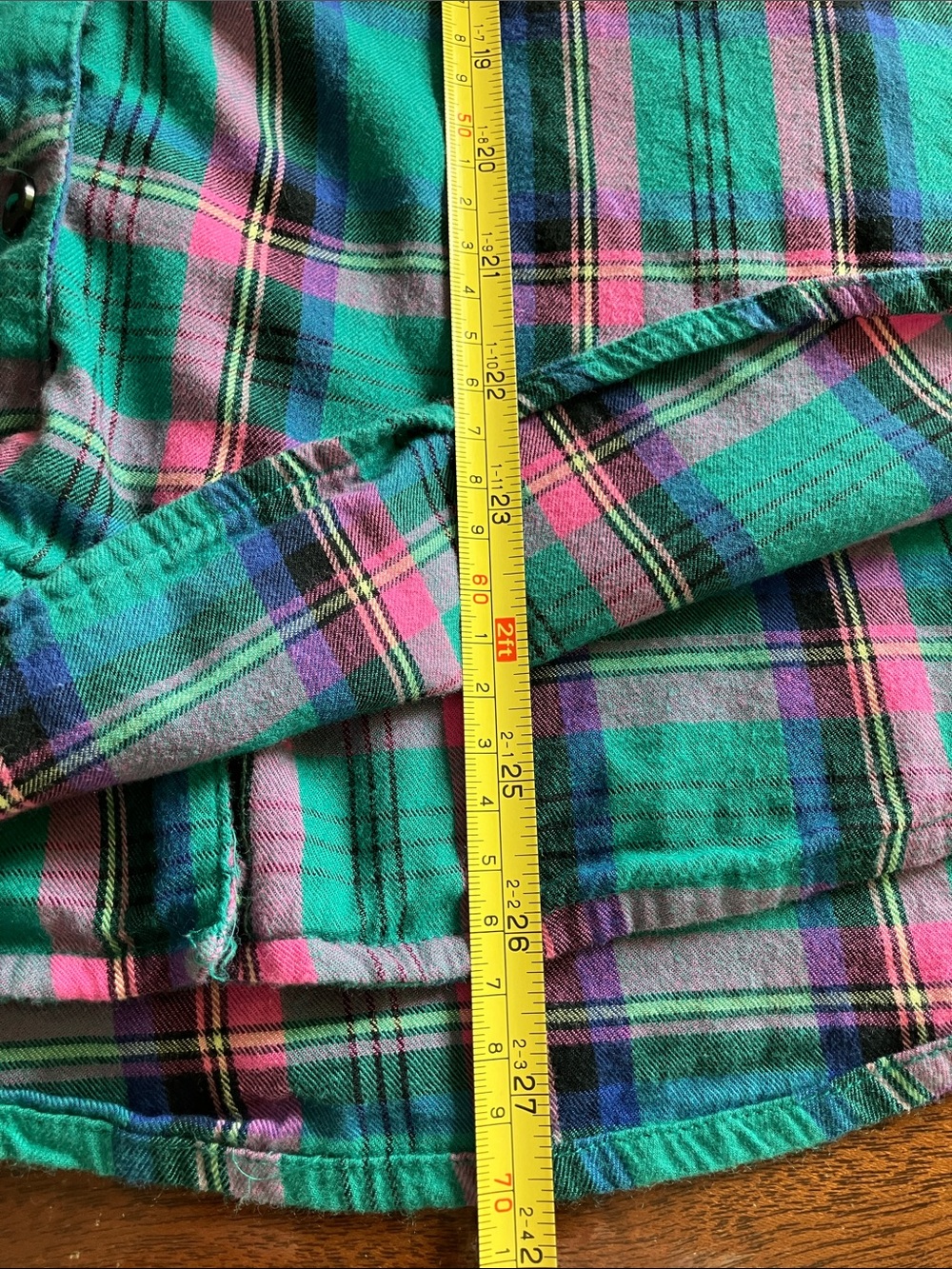 Victoria's Secret Pajama Sleep Shirt Bundle 2 Cotton Modal Plaid Women's Size M - Picture 15 of 15
